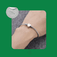 thumbnail image 4 of Pulseras de mujer personalizadas con inicial. Accesorios y regalos para mujer elegantes y resistentes  Xtellar plateado, 4 of 4