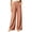 Orange #14, variant on Womens Wide Leg Pants Straight Leg Solid Color Pants High Waist Loose Fit Fall Trendy Palazzo Trouser with Pockets Orange L
