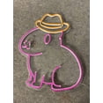 thumbnail image 4 of Glowneon Capybara Neon Sign, Cute Animal Kidroom Wall Art Decor, 4 of 4