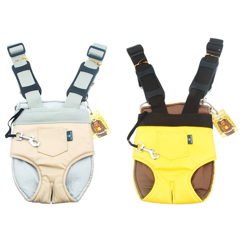 Sorrowso Dog Cat Carrier Backpack for Small Dog Front & Back Harness Legs out for Camping