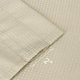 thumbnail image 6 of GlowSol Cafe Curtain Valance 60"W x 15"L Waffle Weave Waterproof Blackout Window Valance for Bathroom Kitchen, Plaza Taupe, 1 Panel, 6 of 6