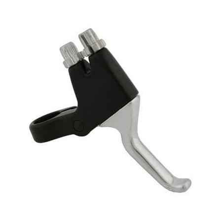 Black and Chrome Synchronous Brake Lever, 22.2 - 23.8mm Clamp