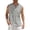 Gray, variant on WIZUTIZ Men's Tank Tops Cotton Linen Shirts Casual Sleeveless Shirt Lace Up Beach Hippie Tank Top, S-5XL