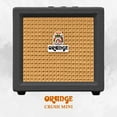 thumbnail image 2 of Orange Amps Crush Mini Micro Amplifier (Black) with 10 ft Instrument Cable, 2 of 7