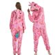 thumbnail image 2 of Pijama de una pieza con dibujos de animales, dorado, Tianma, ciervo navideño, franela, unicornio, ropa para el hogar para padres e hijos, 2 of 6