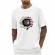 thumbnail image 1 of Tops para hombre, blusas y camisas de cuello redondo y manga corta para hombre, blusas casuales de moda con cuello redondo y manga corta para hombre, blusas de poliéster para hombre, 1 of 4