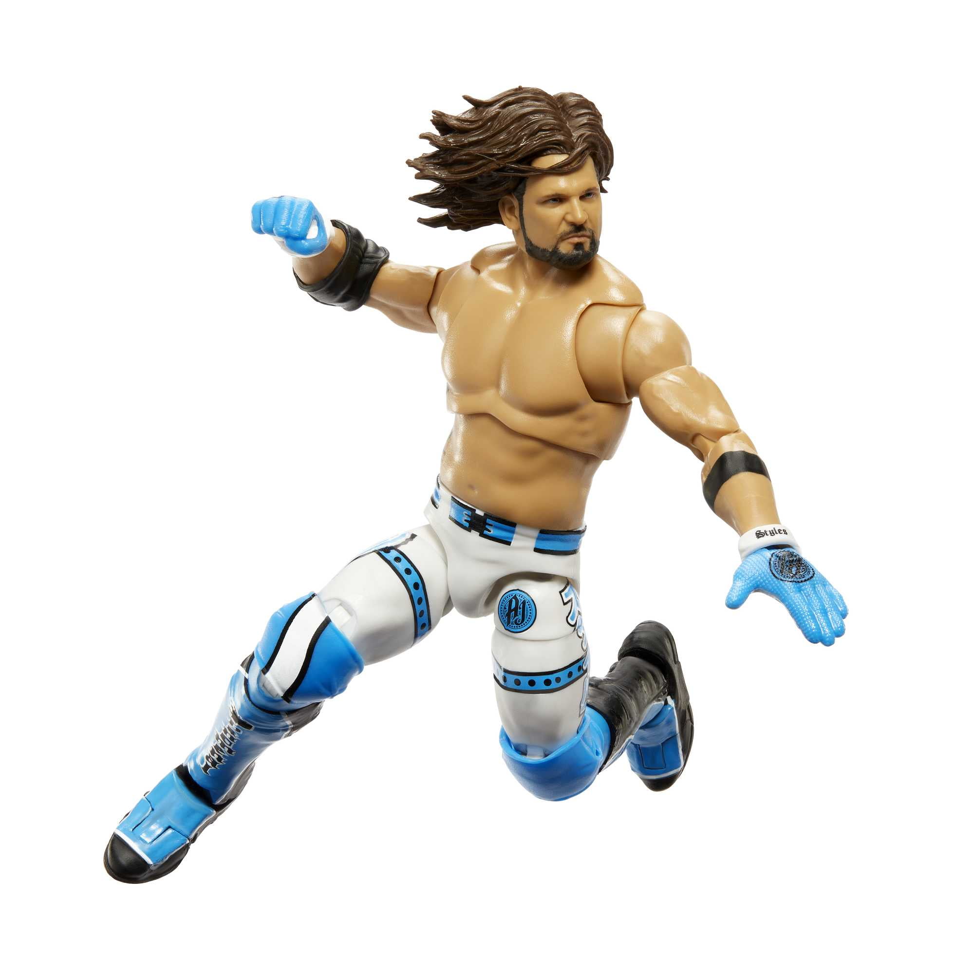 WWE Ultimate Edition AJ Styles Action Figure with Accessories, Posable Collectible (6-in)