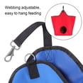 thumbnail image 2 of Sonducket Bolsa de alimentación lenta para animales, tela Oxford, bolsa colgante de gran capacidad, organizador reutilizable, alimentador Cuidado ecuestre y deportes Rojo, 2 of 6