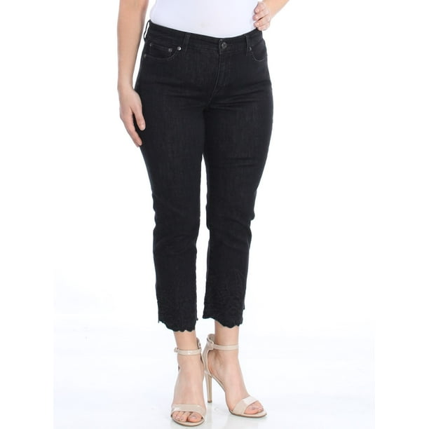 Lauren Ralph Lauren - Lauren Ralph Lauren Women's Embroidered Skinny ...