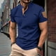 thumbnail image 1 of pstuiky camisetas para hombre, Camiseta informal de manga corta para hombre, color liso, cuello redondo, para correr, hacer ejercicio y fitness camisetas de hombre l, 1 of 9
