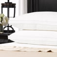 thumbnail image 3 of Gusseted Microfiber Gel Filled SOFT Stomach Sleeper Pillow - Set of Two, 3 of 6