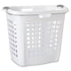 thumbnail image 1 of Canasto para Ropa Sterilite Ultra Fácil de Transportar Plástico Blanco Paquete de 8, 1 of 6