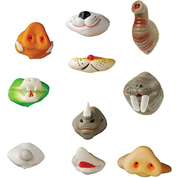 U.S. Toy Assorted Animal Noses - 24-Pack of Animal Series Nose Masks