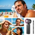 thumbnail image 2 of Personal Portable Fan Foldable Cooling Fan USB Rechargeable, 2 of 5