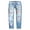 Pink, variant on Aayomet High Waist Denim Pants Women's Autumn And Winter Valentine's Day Jeans Printed Hole Thickened Trousers,Pink XL