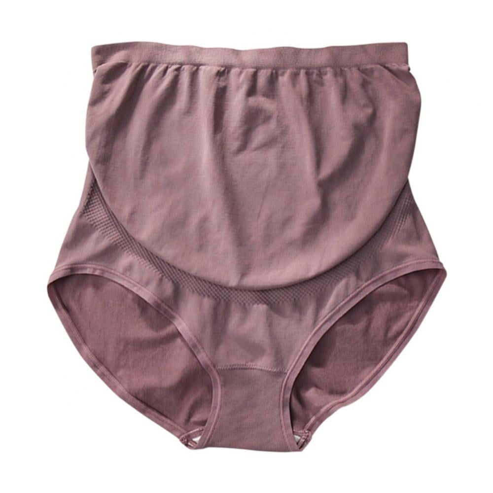 Spdoo Maternity Underwear Plus Size Seamless Pregnancy Panties High Waist  Postpartum Belly Support Briefs