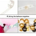 thumbnail image 3 of Honganda 120 Pieces Balloons, Sequins Oval Latex Balloons Inflatable Ornaments, 3 of 10