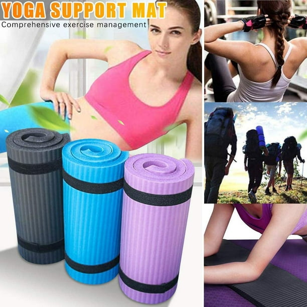 Mini Yoga Mat 15MM Thick, Abdominal Wheel Yoga Pad, Flat Support Elbow Pad,  Yoga Auxiliary Pad Mat, Waterproof Non-Slip Yoga Cushion for Assisting Home  Gym Exercise Fitness Workout 