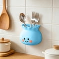 thumbnail image 6 of Deeceymbur Cute Storage Box Magnetic Refrigerator Organizer Drill Free Wall Mounted Caddy for Bathroom Desk, 6 of 6