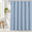 Fogblue-72"W x 72"L (Pack of 1), variant on 72x78 Long Shower Curtain Ombre Lavender 3d Embossed Half Bath