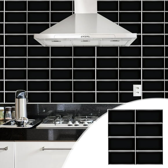 3D Simulation Wall Stickers Self-stick Kitchen Bathroom Decor