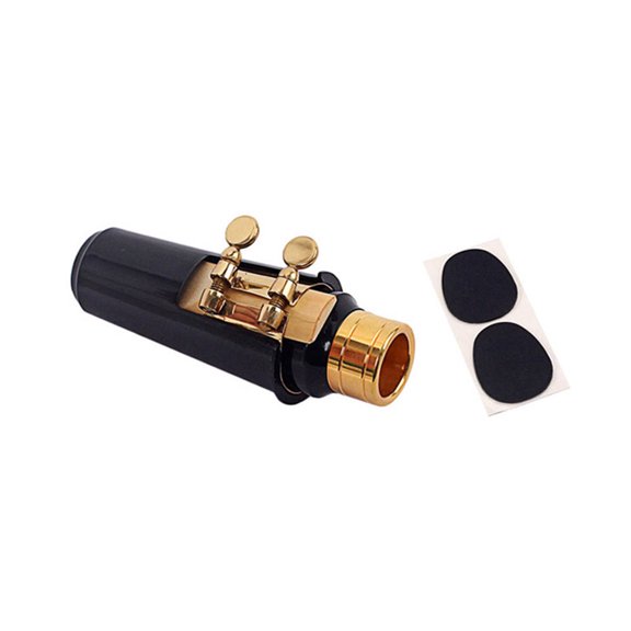 Soidarity Boquilla de clarinete Sujetador de ligadura Hebilla de metal Suministros de repuesto Accesorios para instrumentos musicales