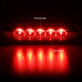 thumbnail image 2 of DNA Motoring 3BL-NCUBE09-LED-RD For 2009 to 2014 Nissan Cube Full LED 3rd Tail Brake Light Third Stop Lamp Red 10 11 12 13, 2 of 5