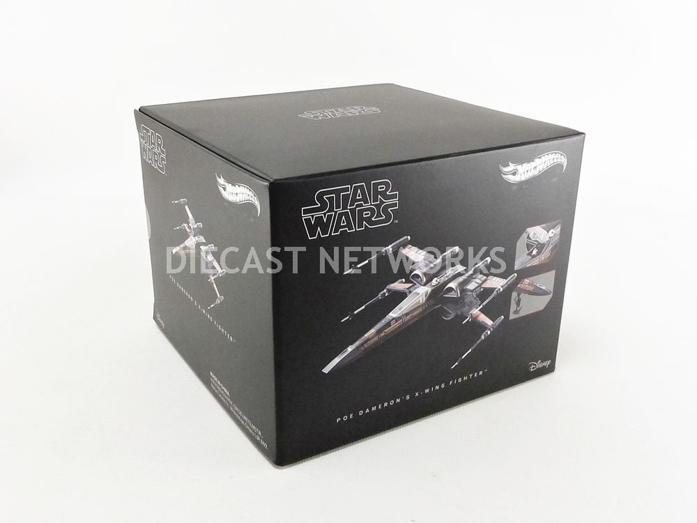 Star Wars Episode VII Hot Wheels Elite Poe Damerons X-Wing Model DHG08 NEW 