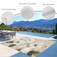 thumbnail image 3 of White Peony Outdoor Rug for Patio/Deck/Porch, Non-Slip Large Area Rug 5 x 7 Ft, Retro Floral Butterfly Botanical Farmhouse Beige Indoor Outdoor Rugs Washable Area Rugs, Camping Rug Carpet Runner, 3 of 8
