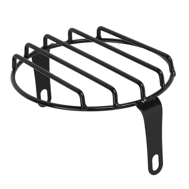 Protector de cubierta de parrilla para faro de motocicleta, Universal, de 6,5 pulgadas, para Cruisers, Choppers, Cafe Racers Jadeshay A