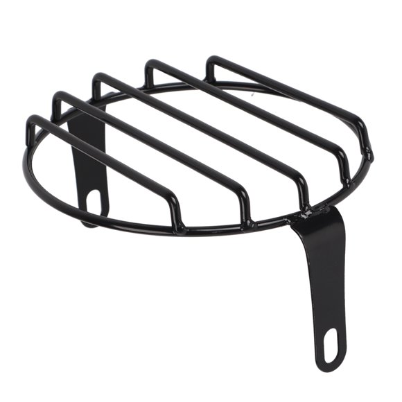 Protector de cubierta de parrilla para faro de motocicleta, Universal, de 6,5 pulgadas, para Cruisers, Choppers, Cafe Racers Jadeshay A