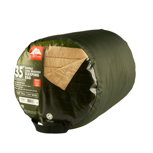 【2個セット　未使用】OZARK TRAIL アメリカ製シュラフ　寝袋 Ozark Trail 35F Doublewide Sleeping Bag - Walmart Business Supplies