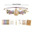 thumbnail image 6 of Crochet Bracelet DIY Kit with Beads,Beginner Yarn Craft with Step-by-Step Tutorial for Women Craft Lover, 6 of 6