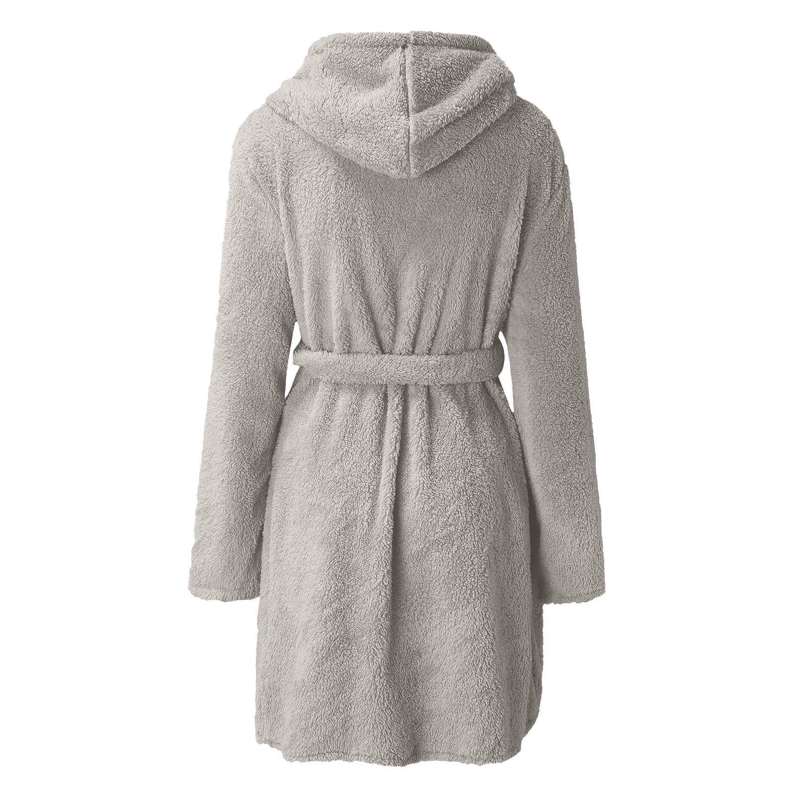 Womens Full Zip Mandarin Fleece Dressing Gown – Slumber Hut
