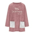 thumbnail image 6 of TMOYZQ Yes,I'm Still Freezing Funny Shirts for Women Winter Thermal Sherpa Fleece Pullover Warm Cozy Long Sleeve Tops Letter Print Pullover Sweatshirt, 6 of 6