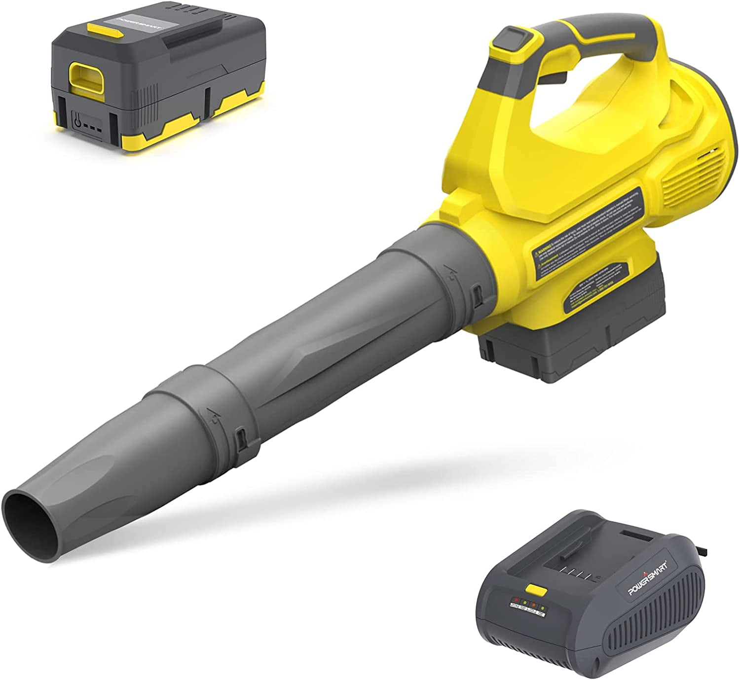 Clearance! PowerSmart Cordless Leaf Blower 310 CFM 99 MPH Speed