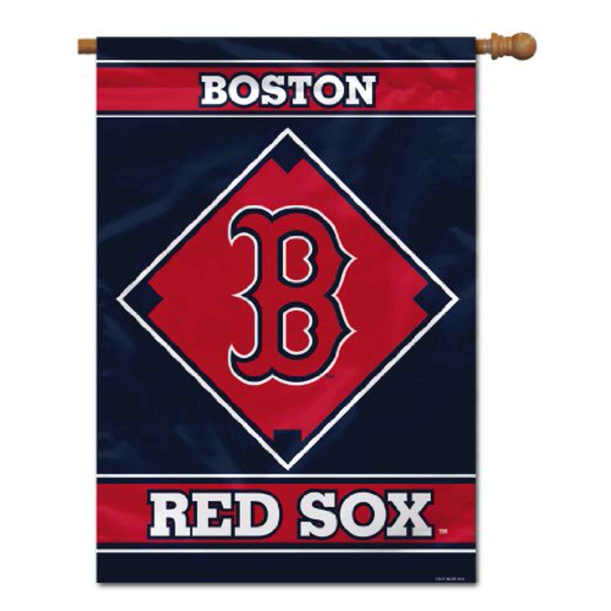 Fremont Die Mlb Boston Red Sox House Banner 28 X 40 Inch