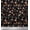 Black, variant on Soimoi Cotton Duck Fabric Leaves & Floral Artistic Print Fabric by The Yard 42 Inch Wide