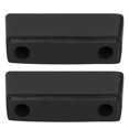 thumbnail image 4 of 2PCS 24.5x8x9cm Rubber Bumper Block Parking Anti Collision Device for Courtyard Garage, 4 of 8