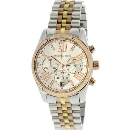 Women's Lexington MK5735 White Stainless-Steel Quartz Fashion Watch