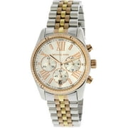 Women's Lexington MK5735 White Stainless-Steel Quartz Fashion Watch