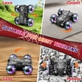 thumbnail image 3 of Gesture Control RC Stunt Car for Kids, 2.4GHz Hand Controlled Remote Control Car with 360° Rotation, Double-Sided Driving, LED Lights, Rechargeable Off Road Toy for Boys Ages 4 5 6 7 8 9 10 11 12, 3 of 7