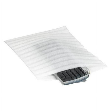 Partners Brand Flush Cut Foam Pouch,12x15",PK150 FP1215