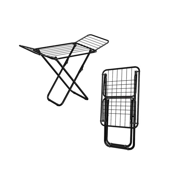 Winter Savings Clearance pimelu X-type Floor Drying Rack Balcony Folding Drying Rack Indoor And Outdoor Installation Drying Rack The Big Save