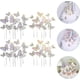 thumbnail image 3 of 3d Butterfly Cupcake Toppers Butterfly Cake Picks With Dot Glue And Support Stick Food Decorations, 3 of 4