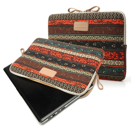 Bohemian Laptop Sleeve Case Bag for MacBook Pro 14 inch and Microsoft Surface Laptop 13.5 inch and 14 inch Laptop Soft Notebook Protective Bag