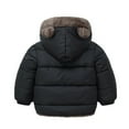 thumbnail image 5 of XBASW Kids Baby Girls Boys' Winter Fleece Jackets with Ears Hooded Toddler Cotton Warm Coat Thick Outerwear for 1-7 Years, 5 of 8