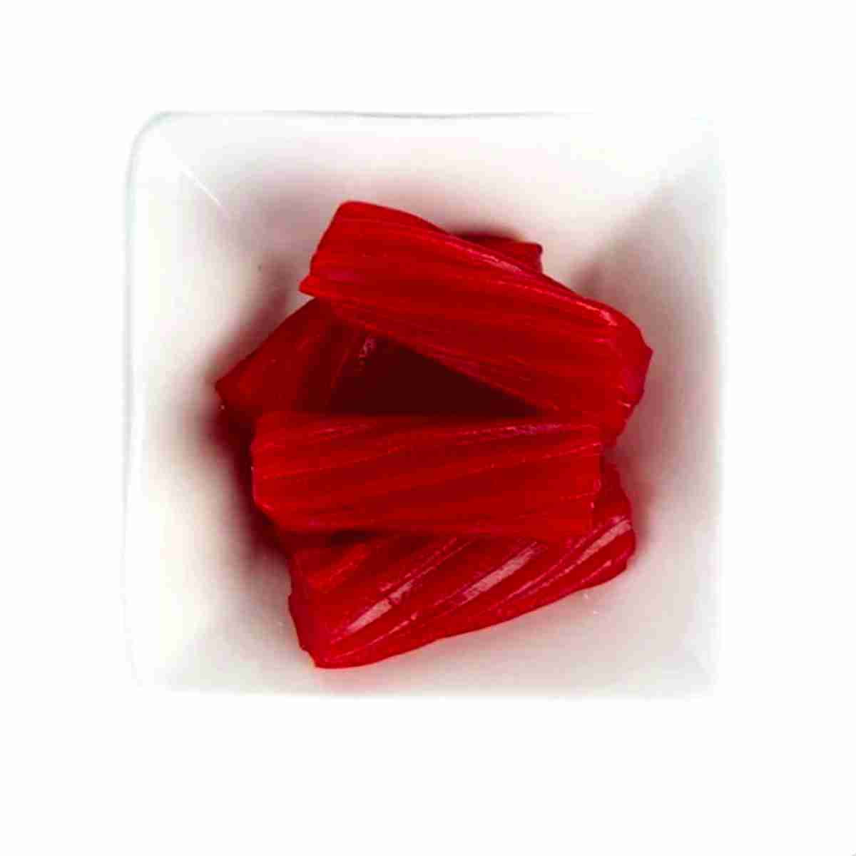 Michele's Pantry Australian Style Red Strawberry Licorice Candy, 4 lbs
