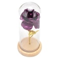 thumbnail image 3 of Adorno de rosa de jabón, flor de jabón con decoración de flores artificiales de cristal, regalo de Festival, artesanía Superior, 3 of 13