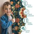thumbnail image 3 of Blackout Kids Curtains,Pioneer Flower Childrens Insulated Curtains Set Of 2,Bedroom Essentials,Toddler Room Decor 42x63in(106x160cm), 3 of 4
